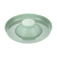 thumbnail image 3 of Comedero para cachorros, comedero lento para perros, plato de acero inoxidable para premios que reduce el vómito. Verde, 3 of 9