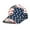 Navy, variant on Men Women Casual Summer Printed Adjustable Outdoor Sunshade Visor Baseball Hat Visors Womens Flat Cap