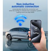 Ottocast Mini Slim 3.0 Wireless CarPlay Android Auto Adapter Black 2 IN 1 Car Accessories