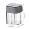 thumbnail image 2 of Organizador De Condimentos De Cocina Frascos Contenedor De Almacenamiento Botellas De Condimentos De Vidrio Portátiles Con Tapas Guardurnaity OD014064-00, 2 of 6