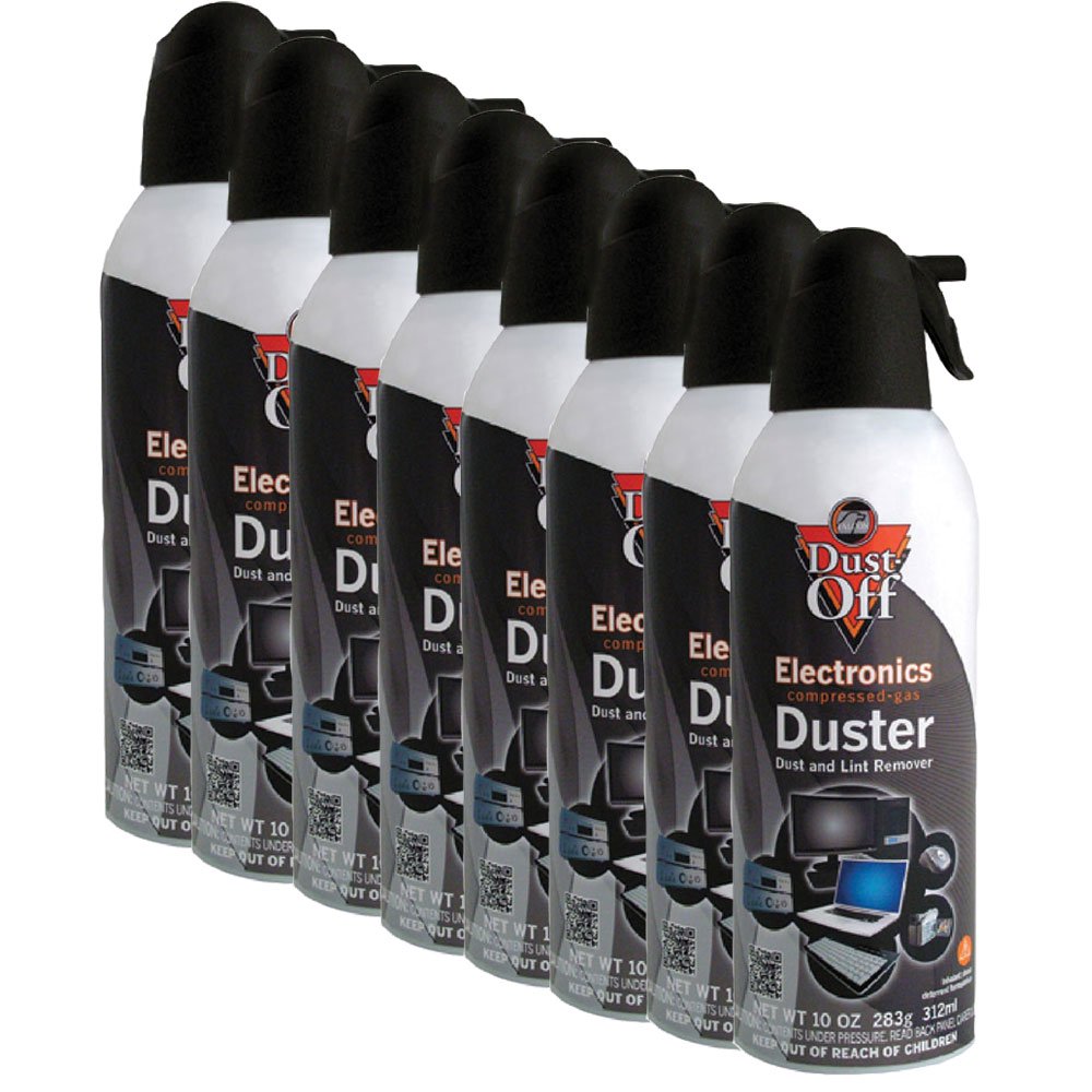 New Air Computer TV Gas Compressed Cans Duster 10 oz 8 PACK Walmart