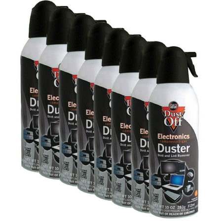 New Air Computer TV Gas Compressed Cans Duster 10 oz - 8 (Best Computer Air Duster)