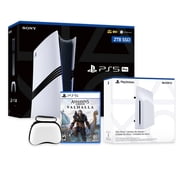 PlayStation 5 Pro 2TB SSD Console with Disc Drive, Wireless Controller and Case, Assassin's Creed Valhalla - CFI-7019 PS5 Pro