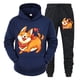 thumbnail image 3 of Conjunto de ropa deportiva con estampado de animé Shiba Inu para hombre, sudadera y pantalones con estampado de perro y animal, conjunto de 2 piezas, sudaderas y chándales divertidos para hombre, 3 of 5