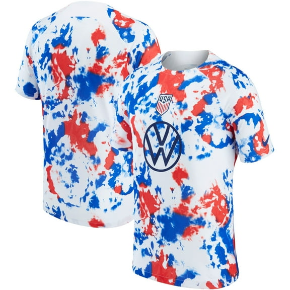 Men's Nike White USMNT 2022/23 Pre-Match Top