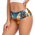 thumbnail image 2 of Balery Spring Butterfly Flowers Ropa Interior de Algodón para Mujer con Dibujo – Braguitas Cómodas y Elásticas, Estilo Clásico-X-Small, 2 of 6