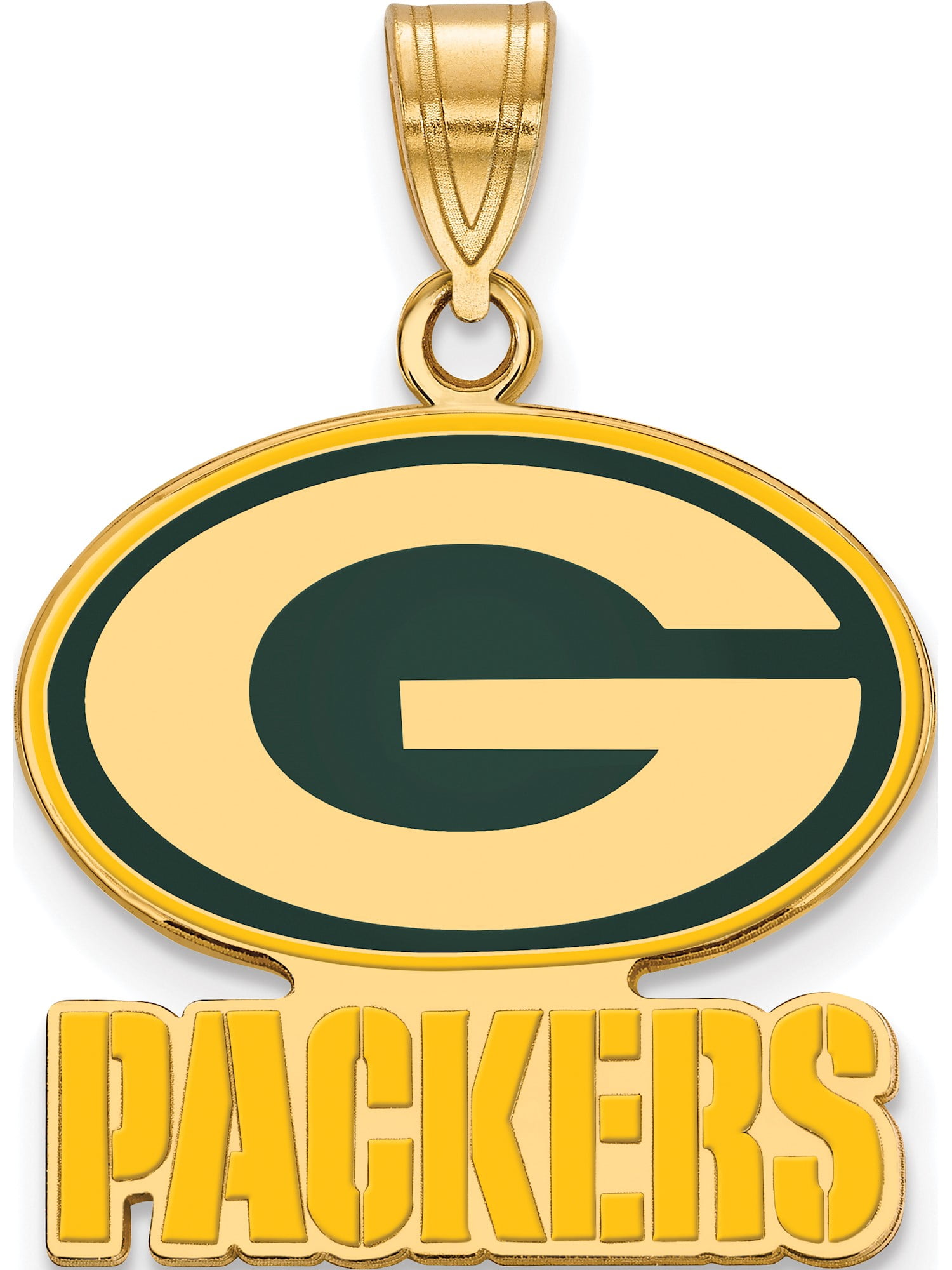 Gp Green Bay Packers Small Enamel Pendant Walmart Canada