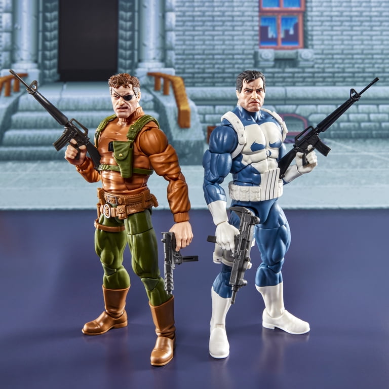 マーベルレジェンド パニッシャー ニックフューリー GAMER VERSE Marvel Legends Series Gamerverse Punisher and Nick Fury 6-Inch