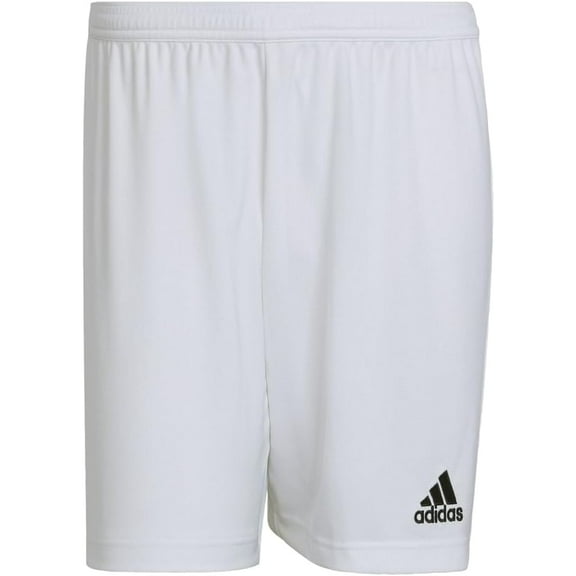 adidas Mens Entrada 22 Shorts (White, X-Large)
