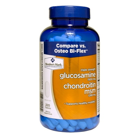 Members Mark Triple Strength Glucosamine Chondroitin