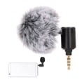 thumbnail image 4 of Phone Noise Reduction Microphone, Sensitive Sound Pickup Smartphone Microphone Strong Compatibility  For Home 3.5mm -22db±3db, 4 of 8