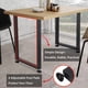 thumbnail image 5 of Patas Metálicas Ajustables de 26.5" Alto x 17.7" Ancho, Acero Reforzado Para Oficina, Mesa de Café y Comedor, 5 of 7