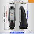 thumbnail image 2 of 2pcs LED Turn Signal Indicator Replacement for HONDA CLICK 125 I CLICK 150 I VARIO 125 VARIO 150 WINNER 150 X X-ADV 150 Motorcycle, 2 of 8