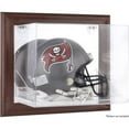 thumbnail image 7 of Miami Dolphins Brown Framed Wall-Mountable Logo Helmet Case, 7 of 7