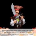 thumbnail image 4 of Miangastore Inflatable PVC Pirate Sword for Kids Cosplay Black Toy Perfect for Halloween and Birthday Parties 5Pcs, 4 of 8