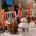 thumbnail image 4 of Candle Holders, Wreath, Candle Sticks, Wreath, Candle Holder, Taper Candles with Skewer, 12Pcs Black, 4 of 6