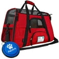 thumbnail image 1 of PetAmi Transportín para mascotas aprobado por la aerolínea para gatos, transportador de perros de lado suave para perros pequeños, suministros de viaje para gatos, accesorios para gatos de interior, b, 1 of 5