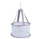 thumbnail image 3 of Matsuzay Cesta de lavandería con cremallera Suministros Gran capacidad Ventilación Secado Cosmético Bolsa de red Beauty Egg Rack Pink Almacenamiento y organización del hogar Violeta, 3 of 6