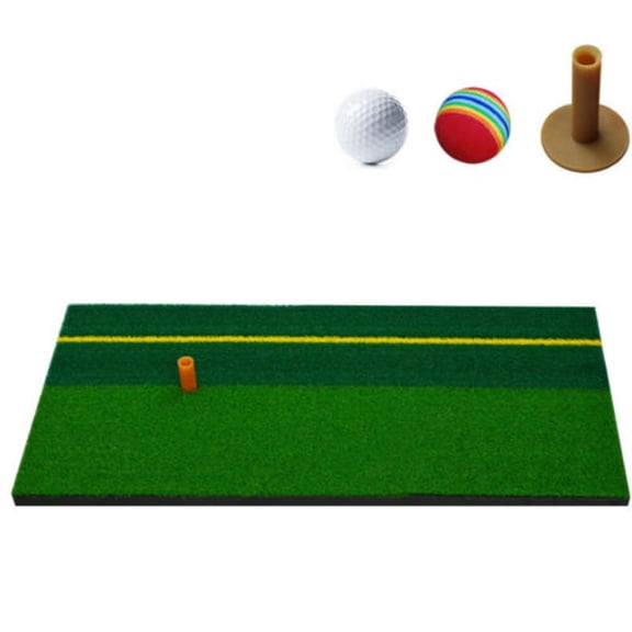 Golf Practice Grass Mat Home Garden Backyard Golf Training Hitting Mat