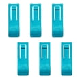 thumbnail image 2 of 6Pcs Surfboard Fins Wear Resistant Mini Size Simple Installation Surfboard Longboard Paddleboard Center Fins Accessories-Blue, 2 of 7