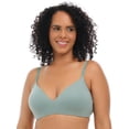 thumbnail image 6 of Joyspun Women's Lightly Lined Cotton Blend Comfort Wireless Bra, Sizes XS-XXXL, 6 of 7