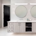 thumbnail image 4 of WAC Lighting Metro 37" 1-Light Aluminum Bathroom Vanity and Wall Light in Chrome, 4 of 5
