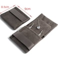 thumbnail image 4 of Thicken Jewellery Pouch Packaging Bag Soft Velvet Flip Gift Bracelet Necklace Earrings Ring Storage Bag Wedding Presents Pouches dark gray, 4 of 6