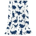 thumbnail image 2 of Pofeuu Cute Cartoon Dinosaurs Print Ultra-Soft Micro Fleece Blanket,for Bed Or Sofa,All Season Throw Blankets Flannel Blanket-60"x50", 2 of 7