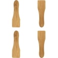 thumbnail image 1 of Bamboo Raclette Spatula for Non-stick Pans (4pcs), 1 of 8