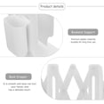thumbnail image 5 of GOOHOCHY  Book Stand Storage Shelves Organizer Bookends for Decoration Office Staff White, 5 of 8