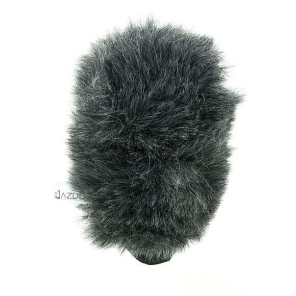 Funda de parabrisas Azden SWS-CX Furry para SGM-250CX/MX, color gris