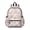 Princess and Mushroom, variant on Princess and Ballerina Pink Pattern Backpack for School, Cute School Bag with Adjustable Shoulder Straps and Padded Back, 13.4"x11"x4.7"