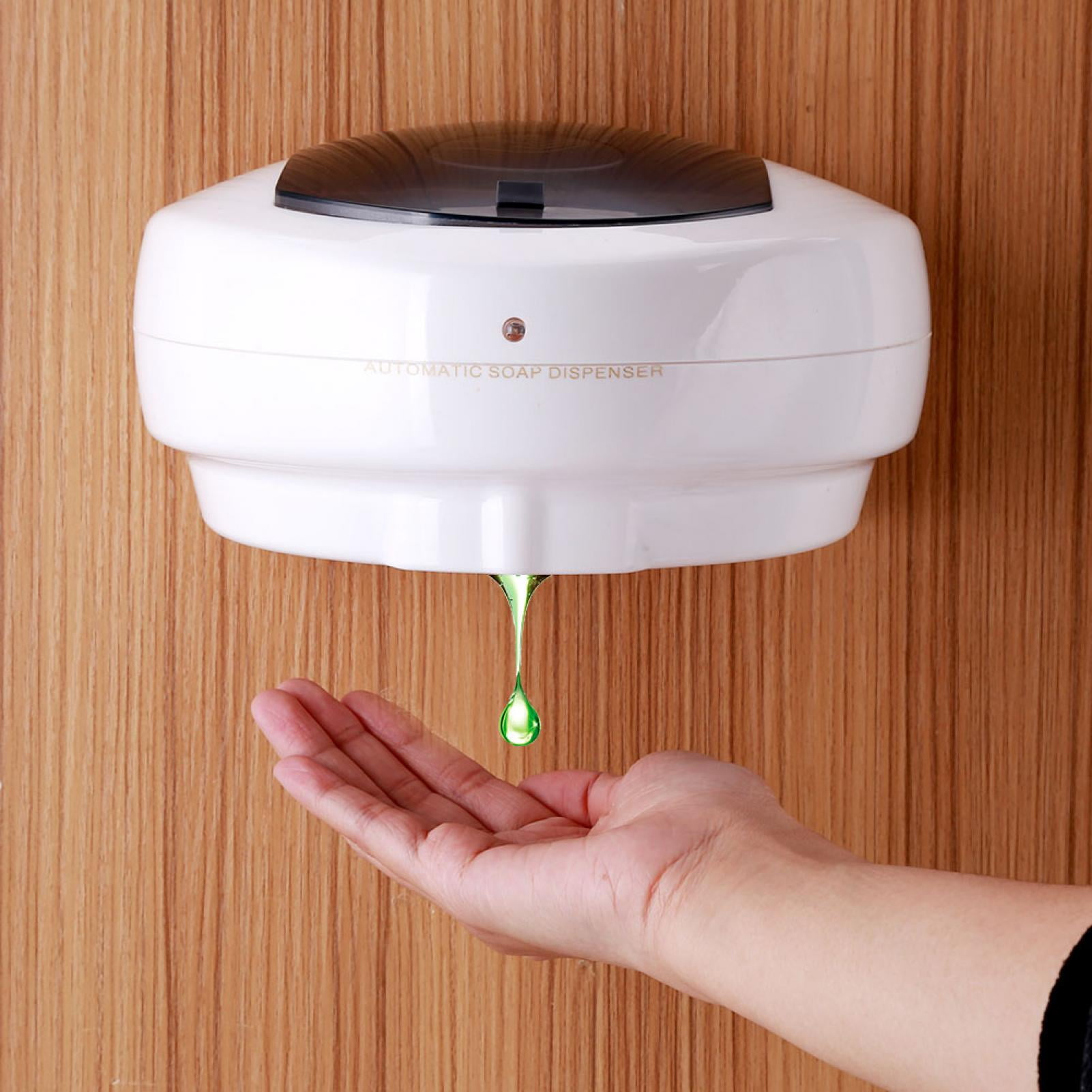 Details about   Automatic Sensor Hand Free Soap Dispenser Shampoo Bathroom Wall Mounted