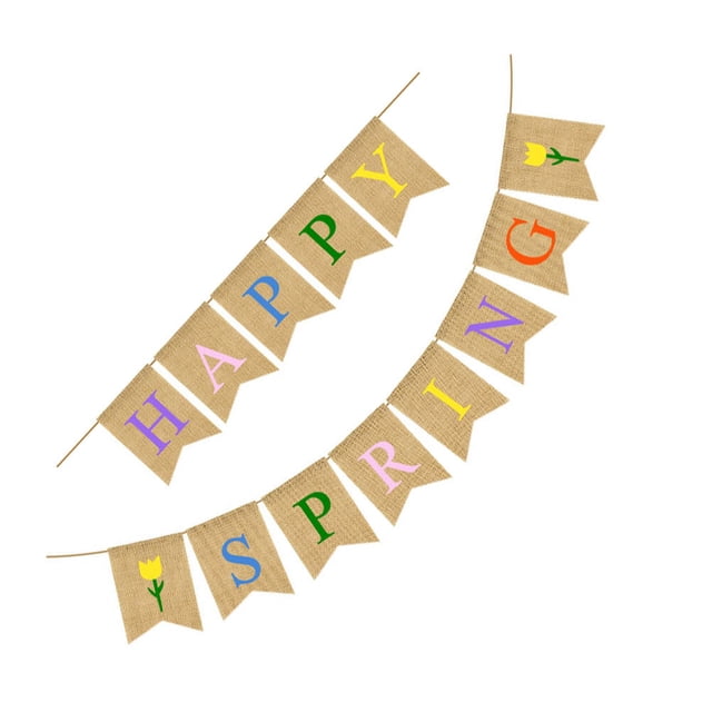 unbranded Spring Flag Colorida Para De Fiestas Y Eventos Con