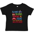 thumbnail image 3 of Inktastic Planes Trains Trucks and Toys Nothing Quite Like Little Boys Boys Baby T-Shirt, 3 of 5