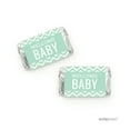 thumbnail image 1 of Mint Green Chevron Baby Shower Hershey´s Miniatures Mini Candy Bar Wrappers, 36-Pack, 1 of 1
