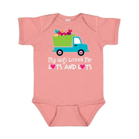 

Inktastic Gigi Loves Me Grandchild Gift Gift Baby Boy Bodysuit