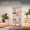 thumbnail image 3 of Set de 2  Estantes Metálicos Organizador Anaquel Mueble 5 Niveles, 3 of 7
