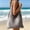 Gray, variant on 1 Pcs Woven Beach Tote Bag for Women Summer Shoulder Bag Boho Crochet Bag Travel Pool Picnic Shopping Holiday Necessities