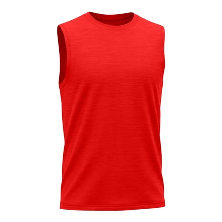 GiLiling Kids Boys Plain Sleeveless Tank Top Tween Boys Summer Athletic Casual Crew Neck Undershirt (Dark Purple 6-7 Years)