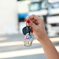thumbnail image 3 of 8pcs Diamond Painting Keychain Kit Mini Cake DIY 5D Sparkling Rhinestone Pendant Craft Set Perfectly Suited for Bags, Keys, or Gift Making, 3 of 7