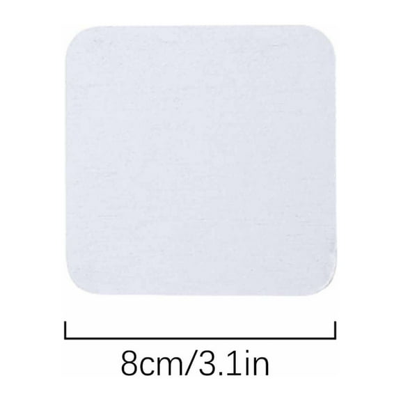 Leodye 2 PCS Diatomite Sink Water Absorbing Stone Tray, Quick Dry Tableware Drying Pad, Kitchen Countertop Watercher Mat -3.1*3.1IN