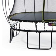 Springfree 13’ x 13’ Square Backyard Trampoline with Accessories, Black