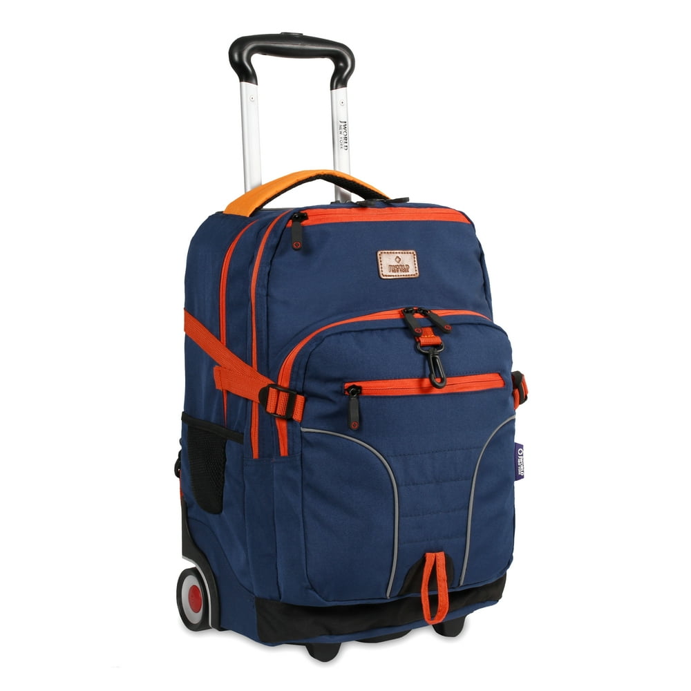 J World New York J World Lunar Laptop Rolling Backpack