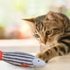thumbnail image 5 of Juguete Para Gatos: Juguete 3D Con Forma De Pez, Juguete Interactivo Con Sonido, Artículos Para Gatos, 5 of 7