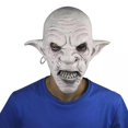 thumbnail image 3 of Disfraz de cosplay, máscara de duende de Halloween, casco de látex, 3 of 3