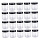 thumbnail image 5 of Tarro para mascotas con tapa redonda apilable, reutilizable, ligero, transparente, latas de cocina para 20 piezas 300ml, 5 of 9