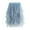 Blue, variant on Lnzyyephy Lady ´s Fashionable Sexy Solid Color Mesh Skirt, Irregular Elastic Tulle Bubble Skirt, Daily Life and Vacation