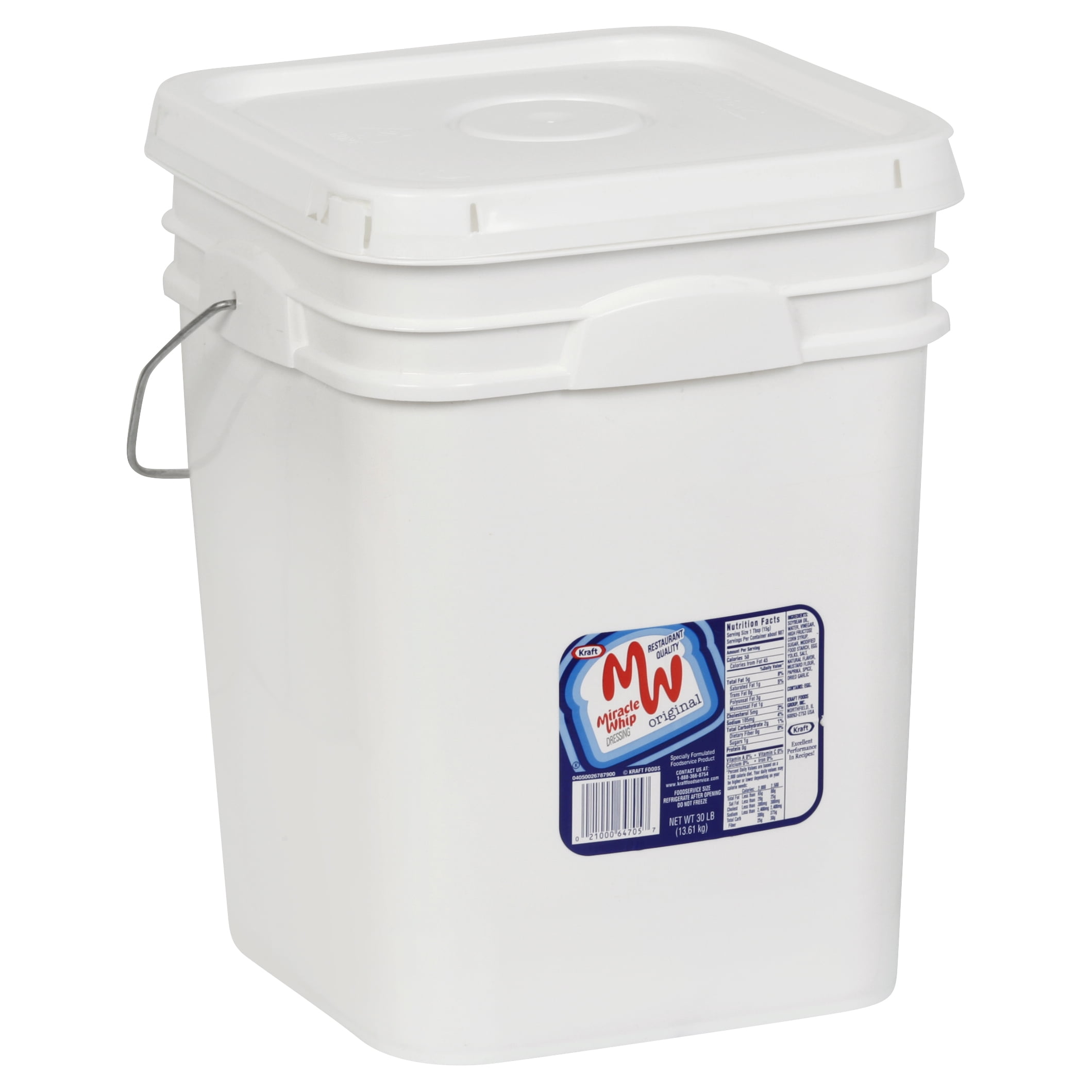 Miracle Whip Mayonnaise Dressing, 30 Pounds