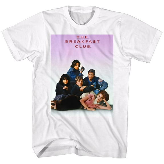 Breakfast Club Poster White Adult T-Shirt 5Xl